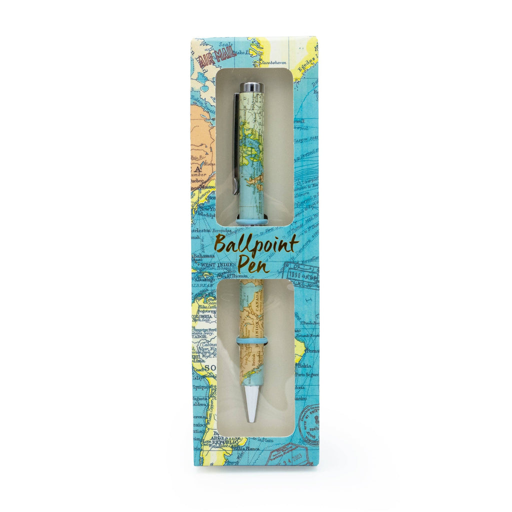Stylo à bille carte vintage