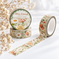 Ruban washi - Fleur sauvage