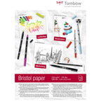 Ensemble de croquis urbains Tombow + Papier Bristol DIN A5 Bundle
