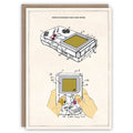 Carte de voeux Game Boy