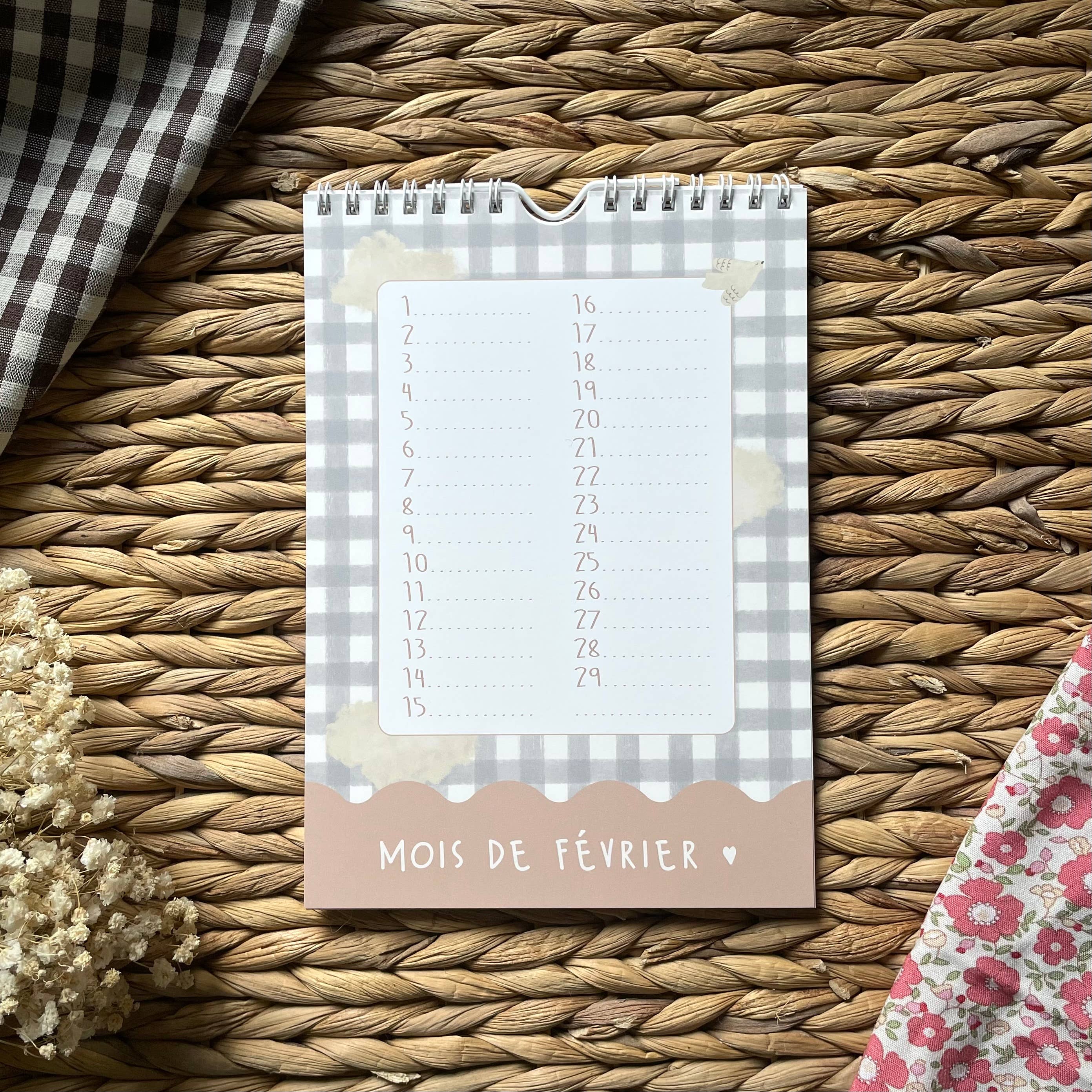 Mon Calendrier Perpétuel des Anniversaires - Mural Liberty