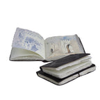 Carnet de voyage en cuir – Papier parchemin artisanal