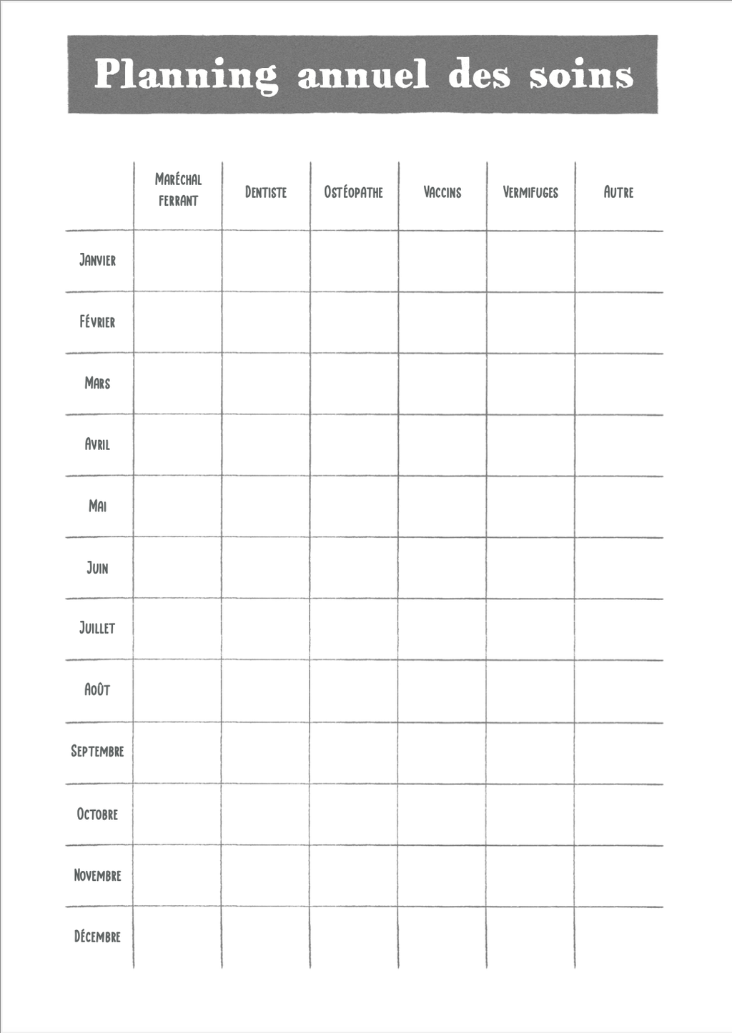 Carnet d'aventure équestre (Langue française)