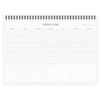 Agenda hebdomadaire A4 Azelujos