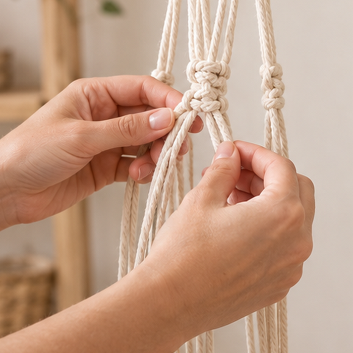 INITIATION au MACRAMÉ