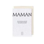 Carte à planter - Maman