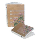 Carnet parchemin – Fleurs de pommier dorées