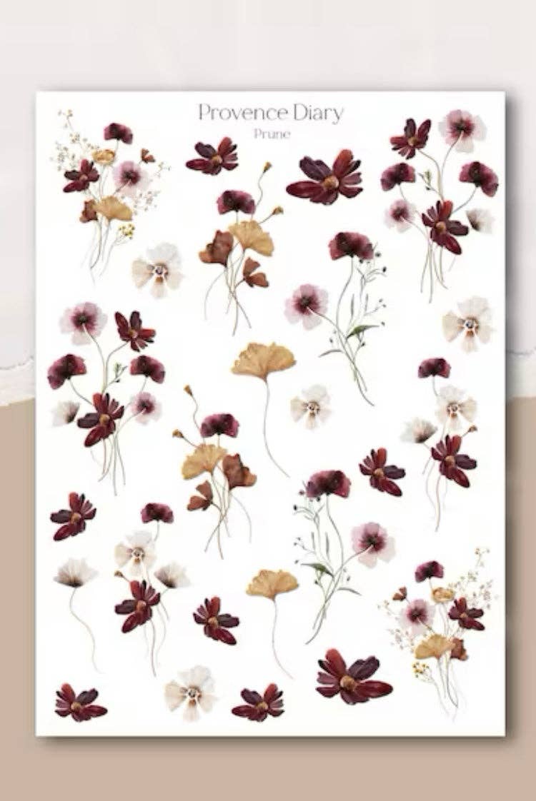 Sticker sheet - Prune