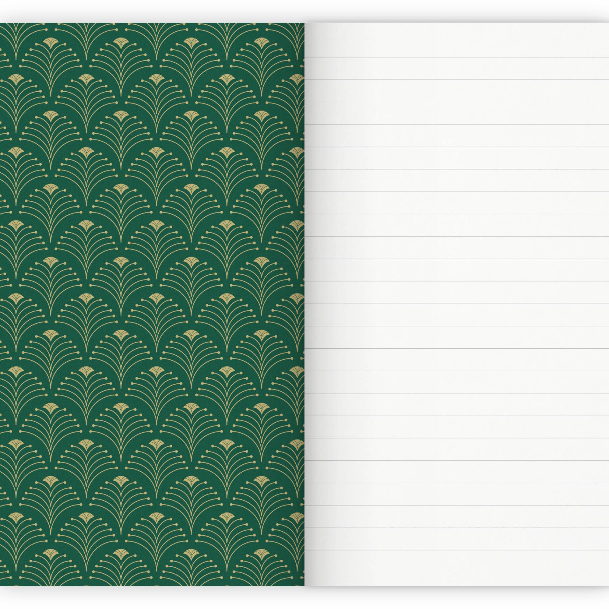 Lot de 4 carnets Art Déco au format A5