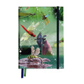 Carnet doux au toucher - Libellule