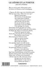 Carte Fable: Le Lièvre et la Tortue
