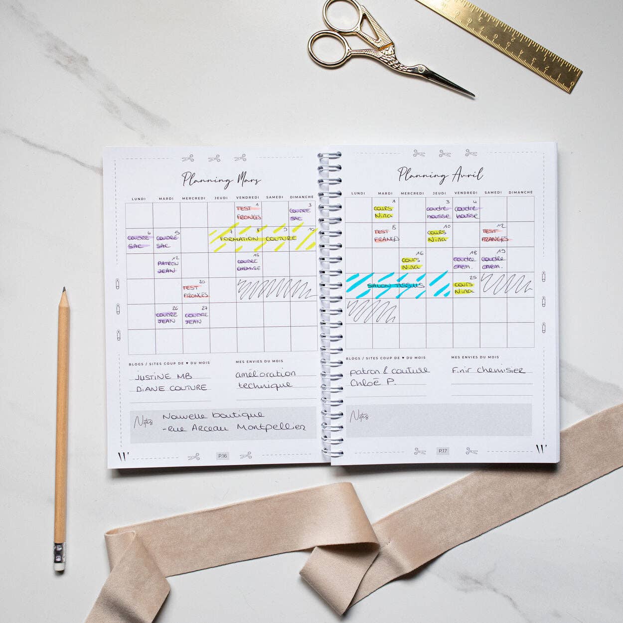 Carnet de Couture - Julie