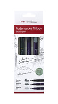 Tombow Fudenosuke Pinceau Trio