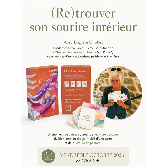 (Re) TROUVER SON SOURIRE INTÉRIEUR - VEN.09 OCT - 17h