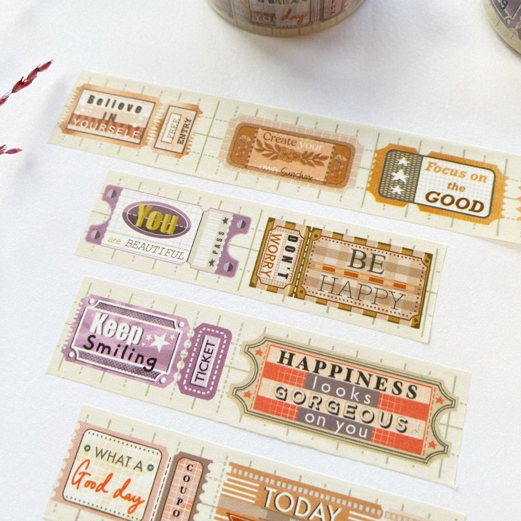 Washi tape - Ondes positives