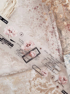 Ruban décoratif – Pivoines roses