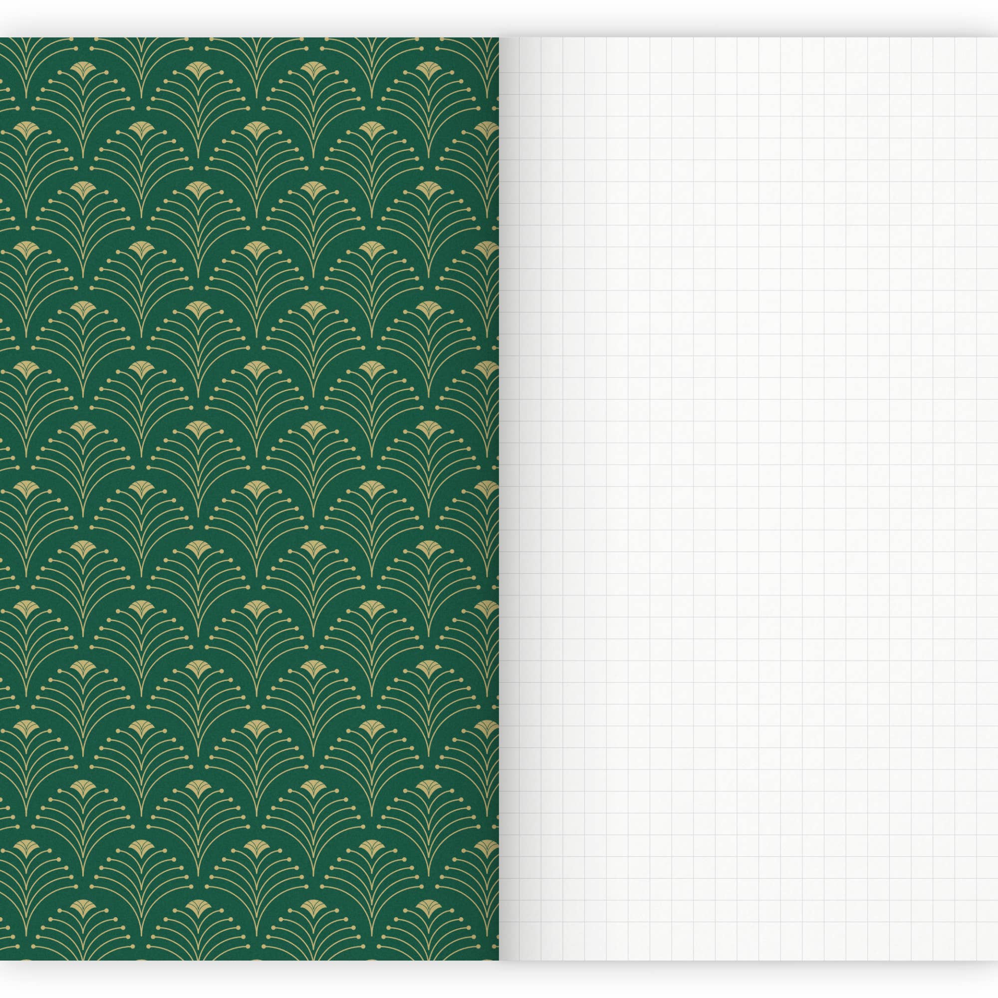 Lot de 4 carnets Art Déco au format A5