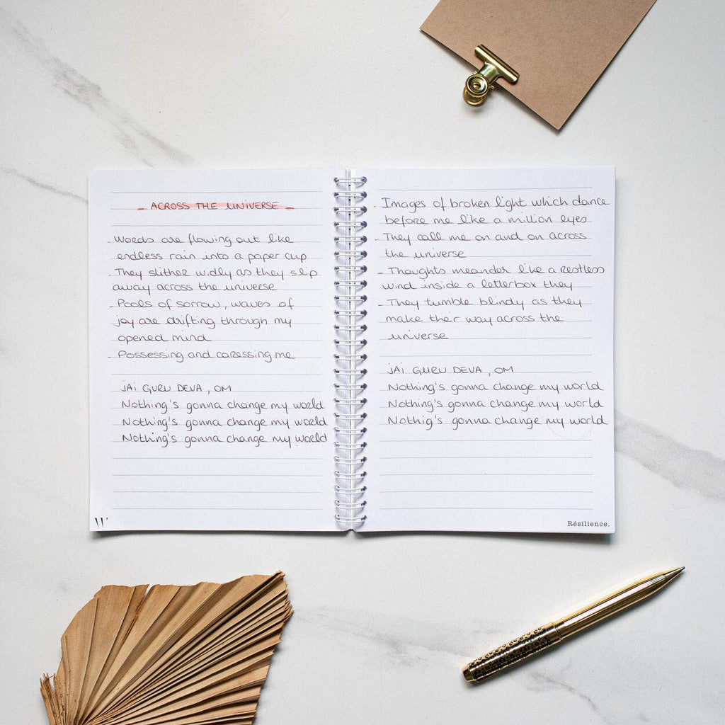 Carnet de notes - Résilience Wine