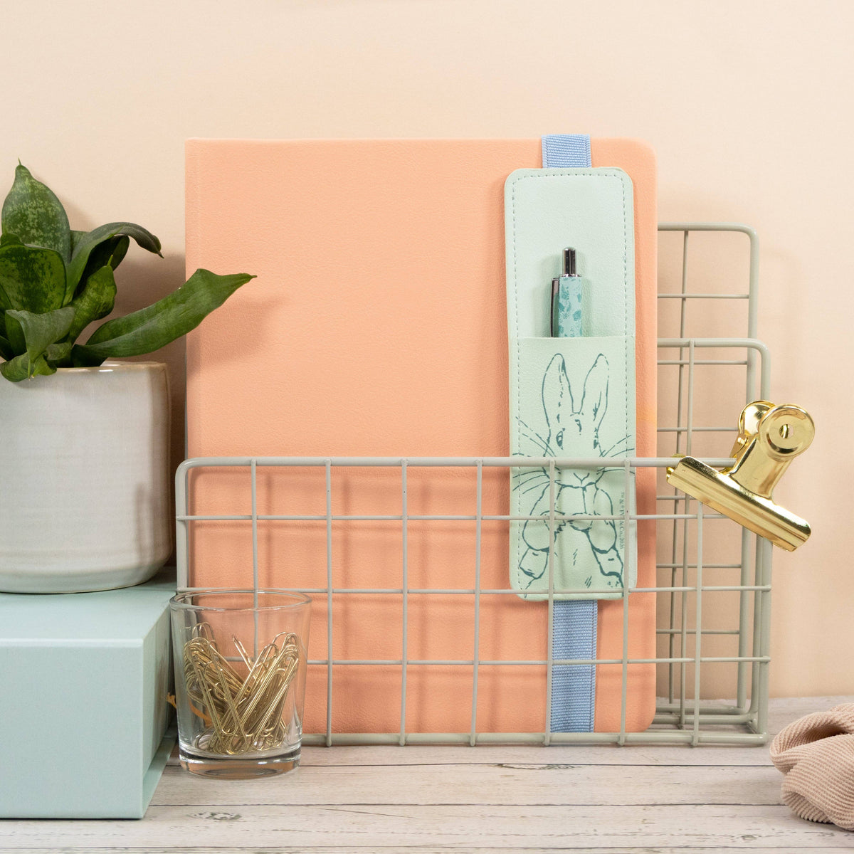 Coffret cadeau stylo‑bille et pochette à stylos Peter Rabbit
