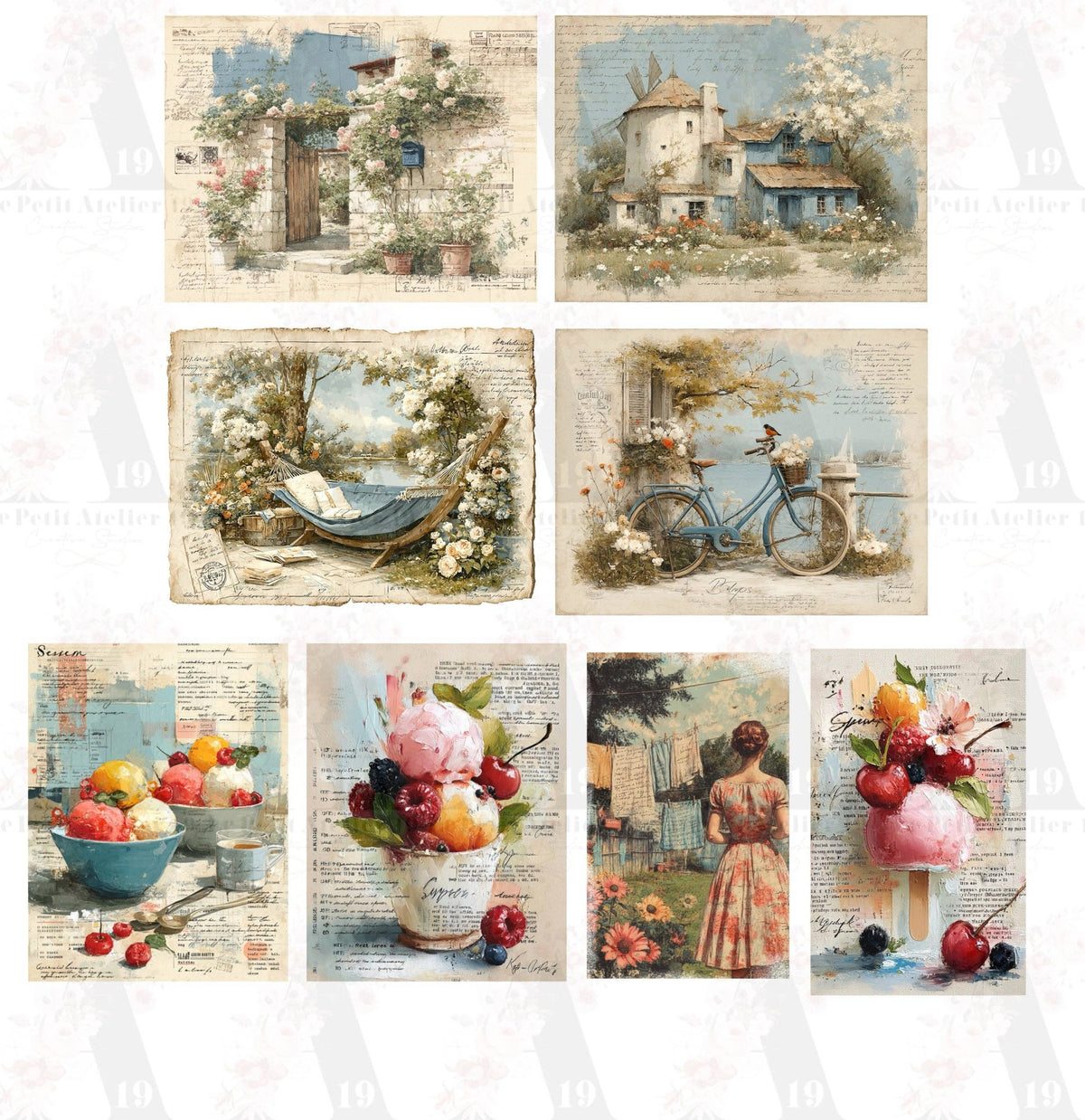 Kit fait main · Été vintage