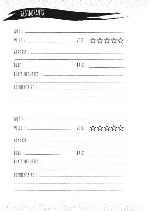 Carnet de Voyages
