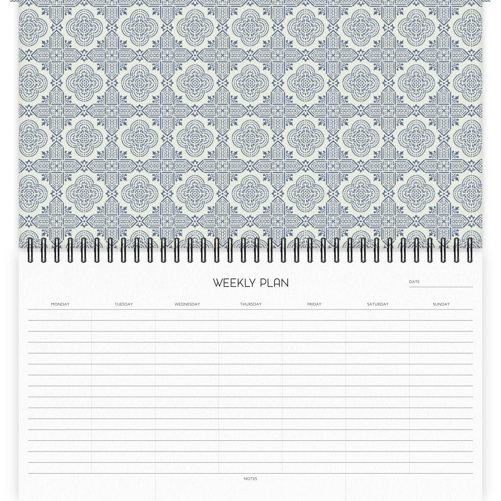 Agenda hebdomadaire A4 Azelujos