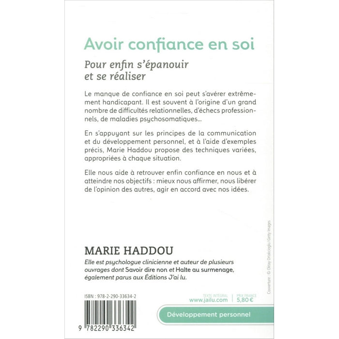 Avoir confiance en Soi