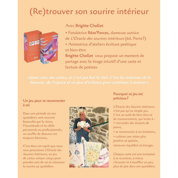 (Re) TROUVER SON SOURIRE INTÉRIEUR - VEN.09 OCT - 17h