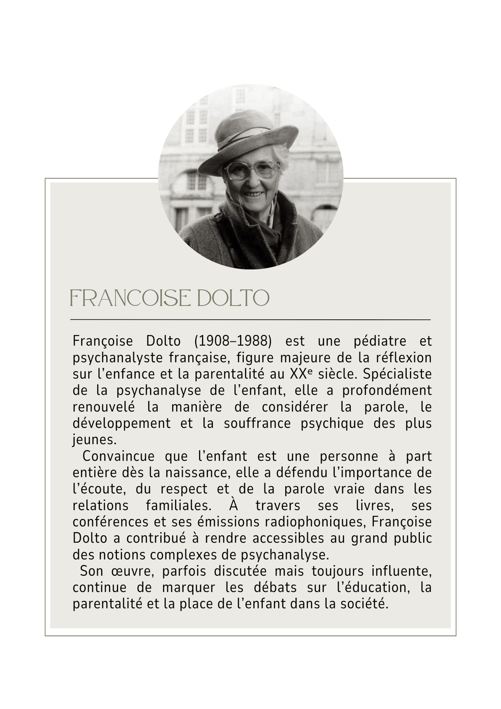 Psychanalyse et pédiatrie