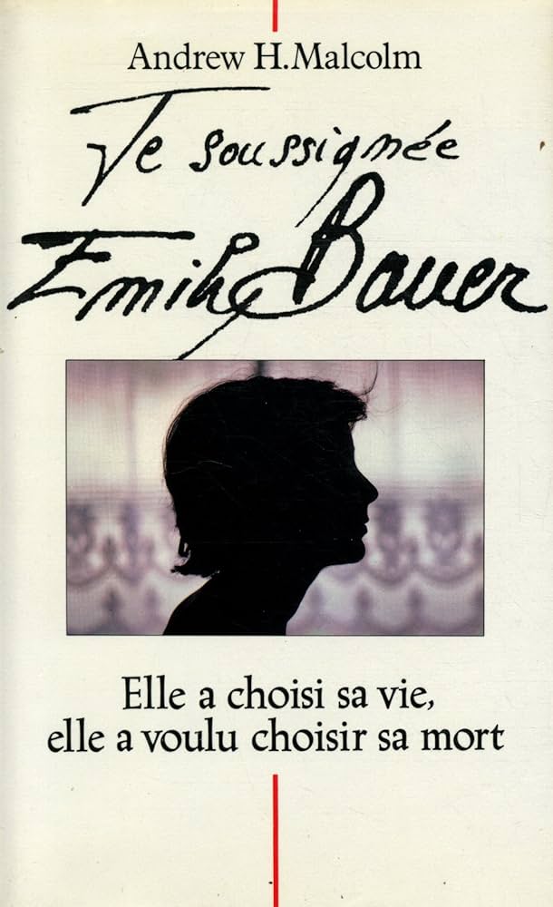Je sousignée Emily Bauer