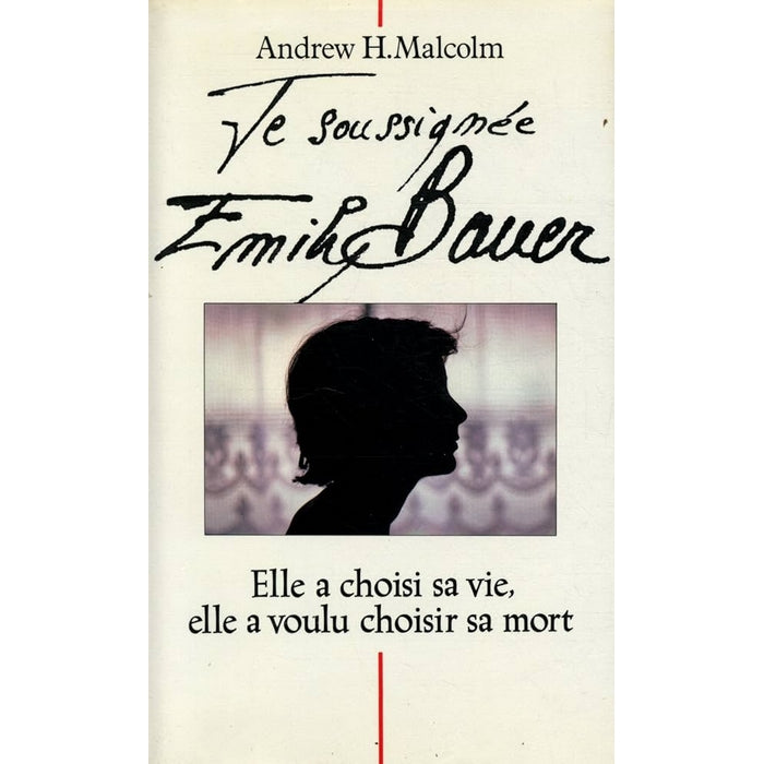 Je sousignée Emily Bauer