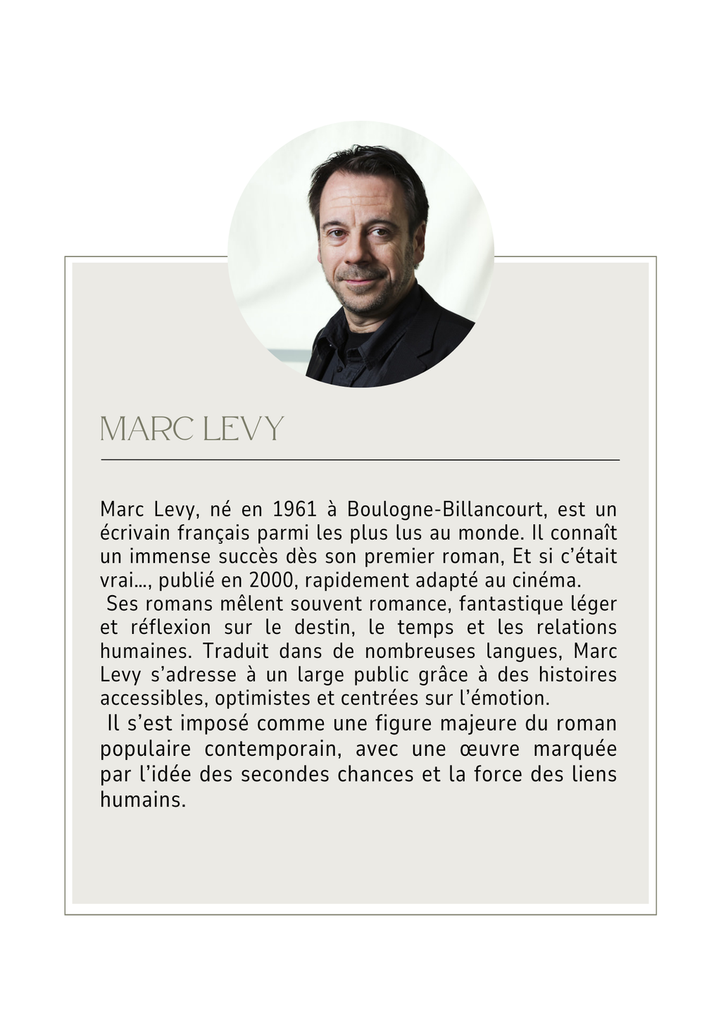 Sept jours pour une éternité ...