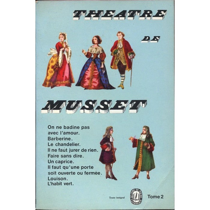 Le théatre de Musset - T2