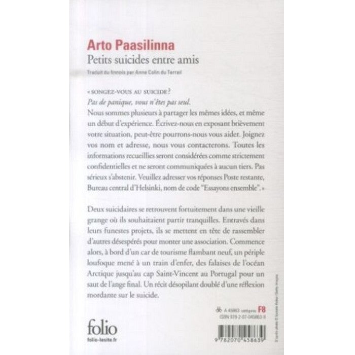 Petits suicides entre amis
