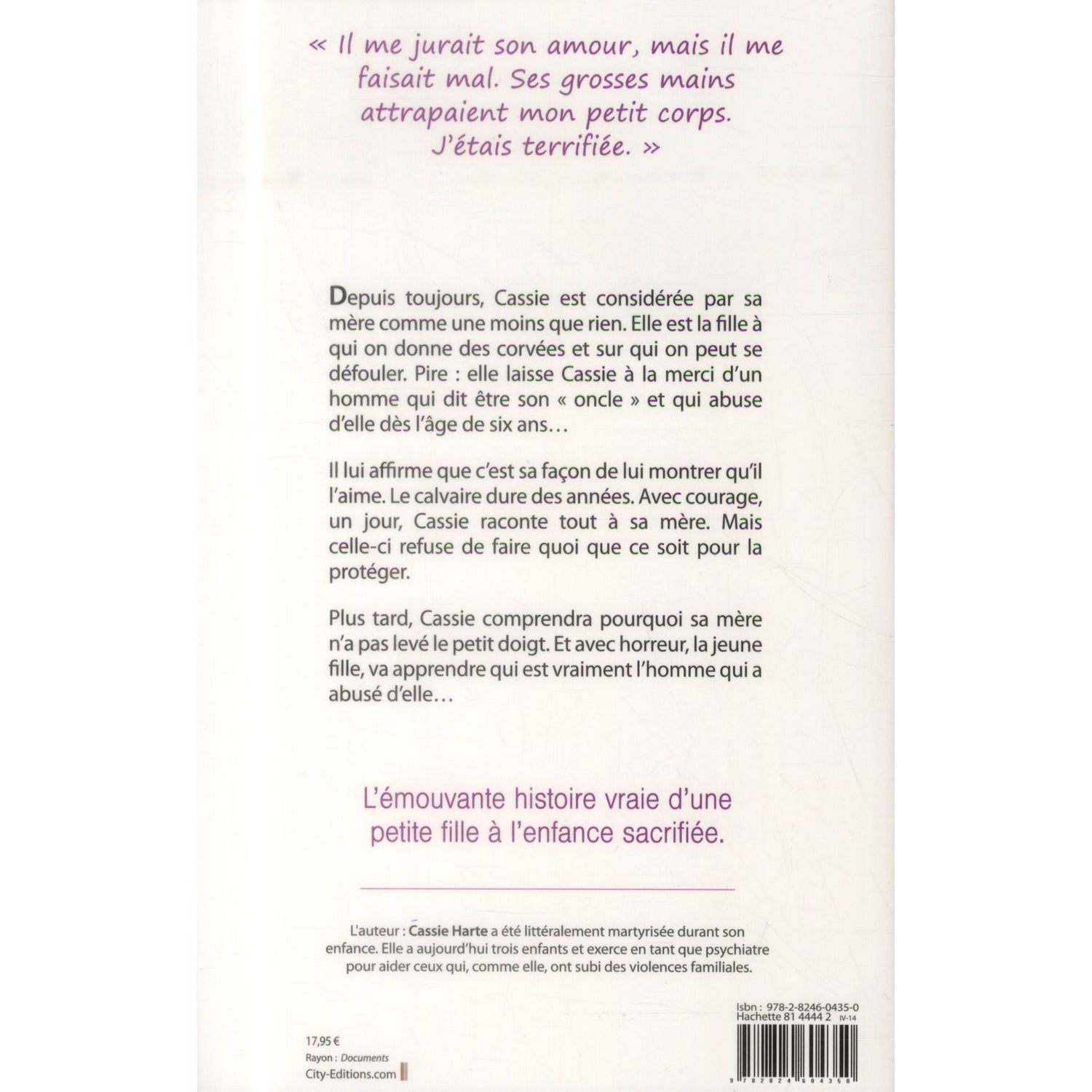 Pourtant je leur avais dit...