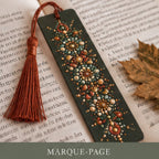 MARQUE PAGE MANDALA D'AUTOMNE