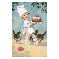 Carte postale pâtissier