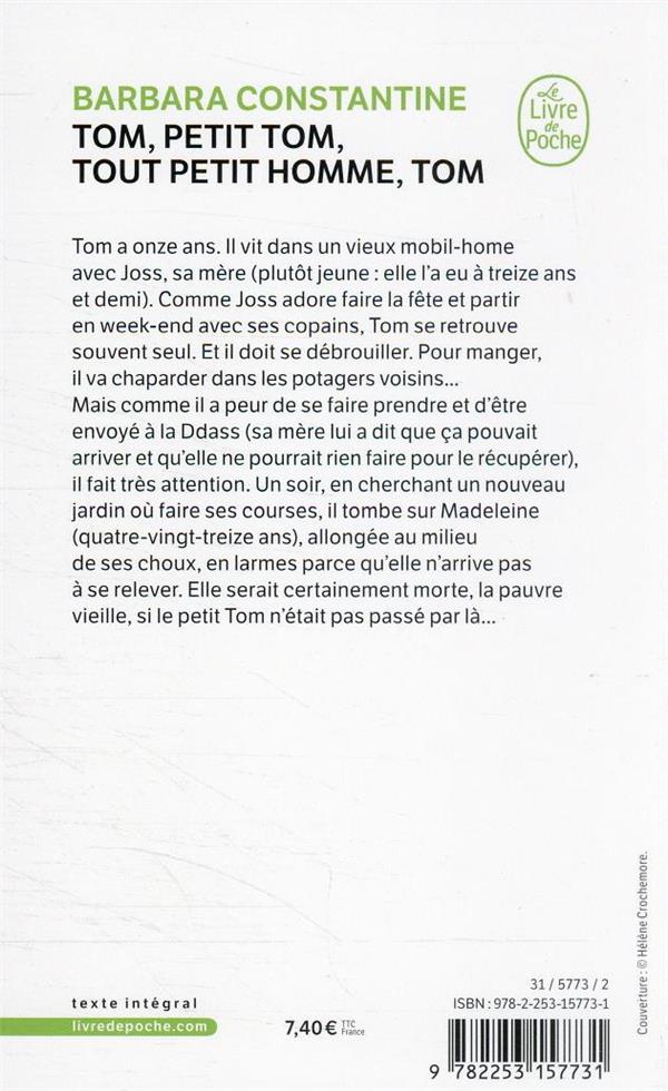 Tom petit homme tout petit homme Tom