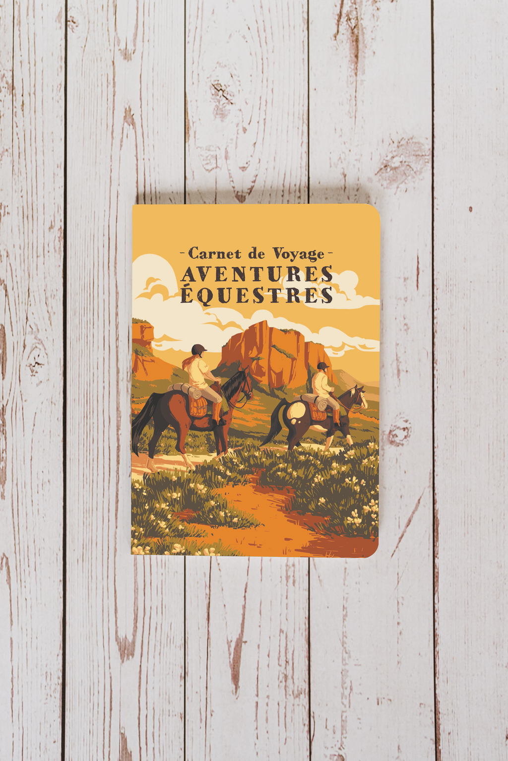 Carnet d'aventure équestre (Langue française)
