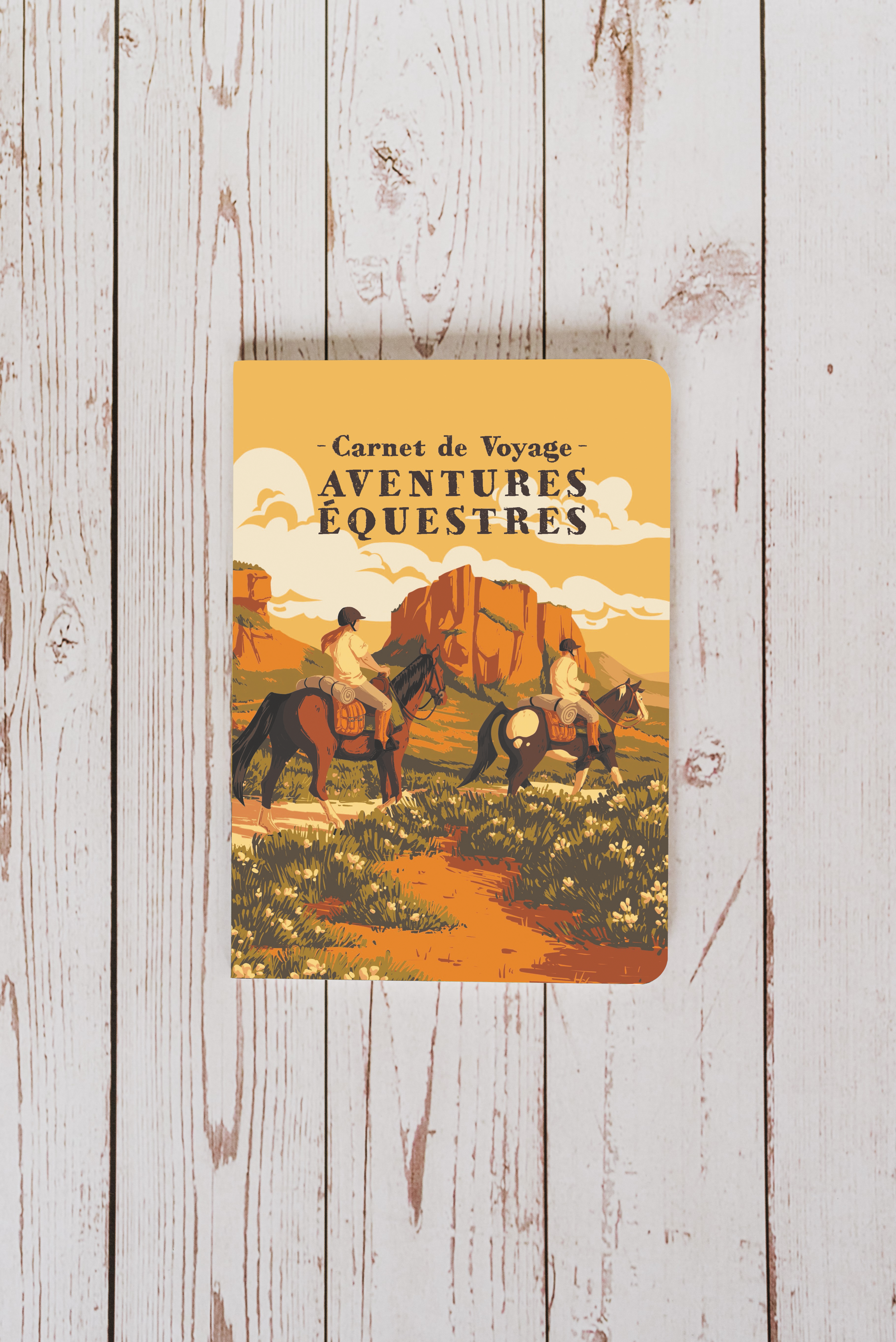 Carnet d'aventure équestre (Langue française)