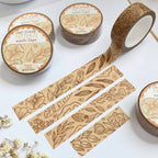 Ruban washi - motif floral