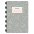Bloc-notes A5 en forme de fleurs