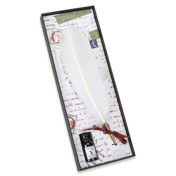 Ensemble stylo plume et encre