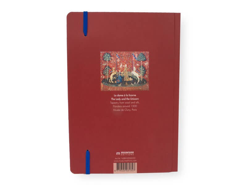 Carnet à couverture souple A5 Tapisserie Dame à la licorne