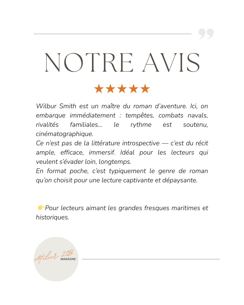 Au péril de la mer