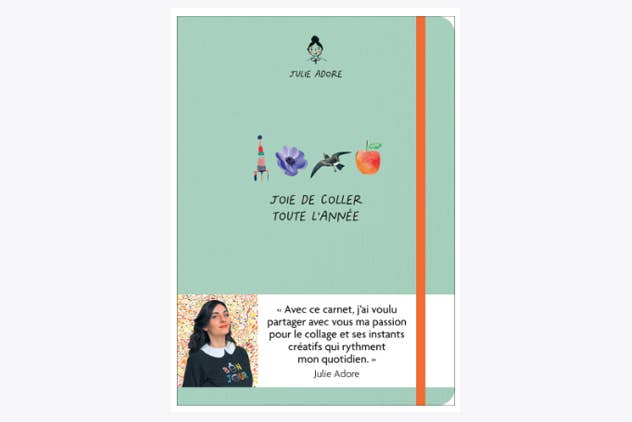Carnet "joie de coller" Julie Adore x Le PFR