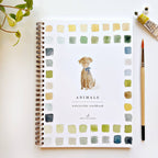 Cahier d'aquarelle sur les animaux