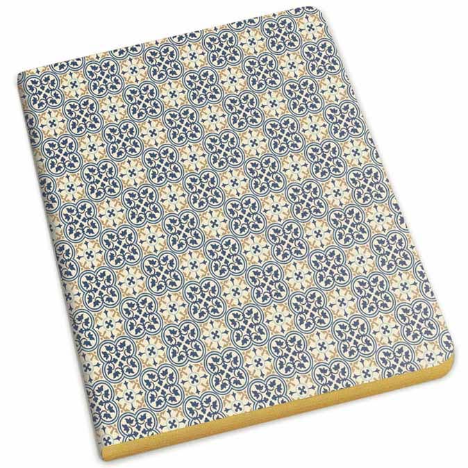 Carnet A5 avec dorure des tranches - «Quadrilobe»