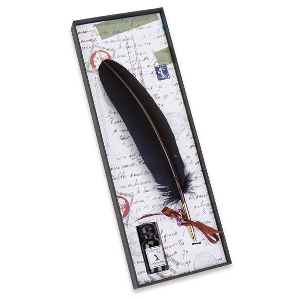 Ensemble stylo plume et encre
