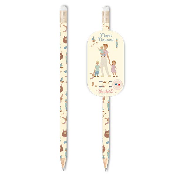 Crayon papier Merci Nounou